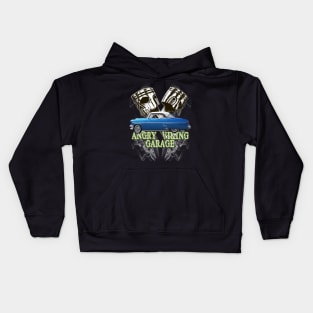 Angry Viking Garage Kids Hoodie